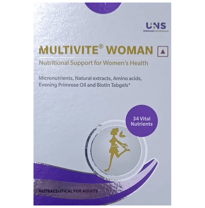 Multivite Woman Health Supplement Softgel with Essential Vitamins & Minerals - Classic Derma
