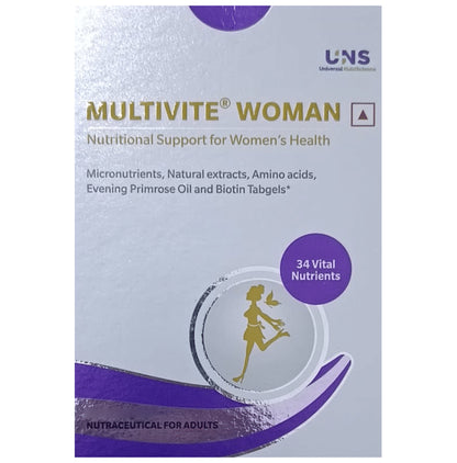 Multivite Woman Health Supplement Softgel with Essential Vitamins & Minerals - Classic Derma