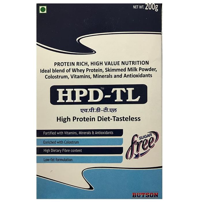 HPD-TL High Protein with Whey, Colostrum, Vitamins & Minerals | Sugar Free | Powder - Classic Derma