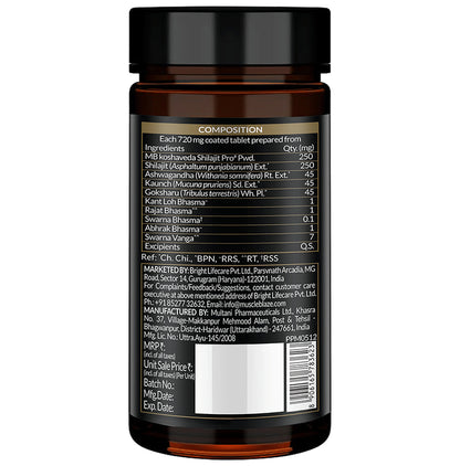 Muscle Blaze Koshaveda Shilajit Pro Gold Tablet