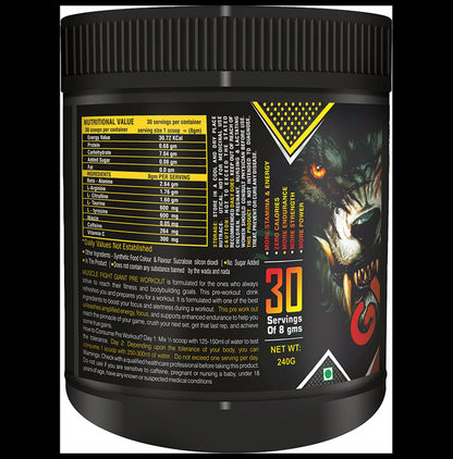 Muscle Fight Giant Pre Workout Mango