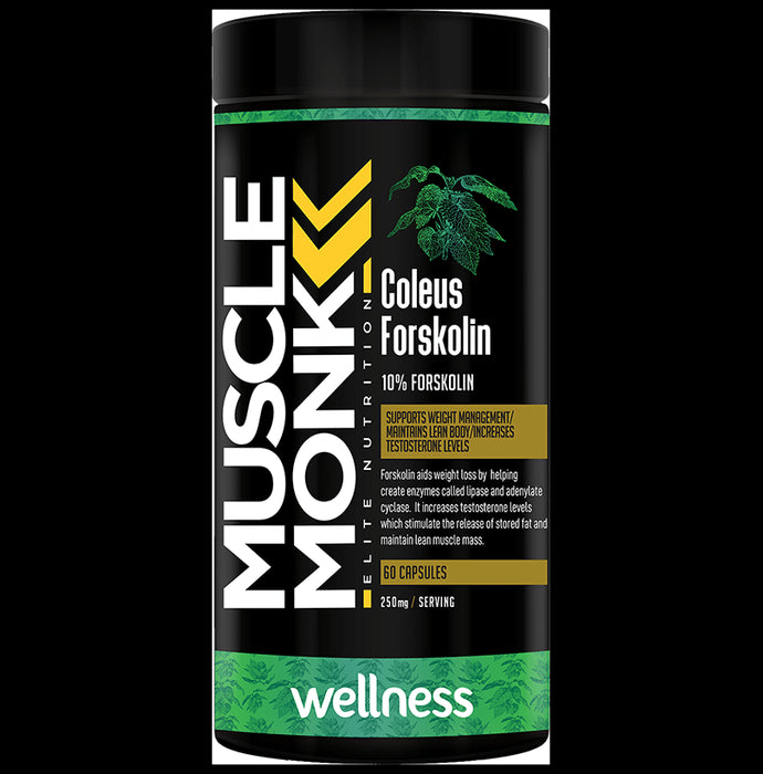 Muscle Monk Coleus Forskolin Capsule - Classic Derma
