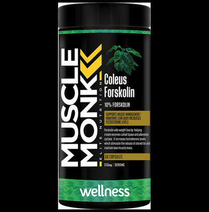 Muscle Monk Coleus Forskolin Capsule - Classic Derma