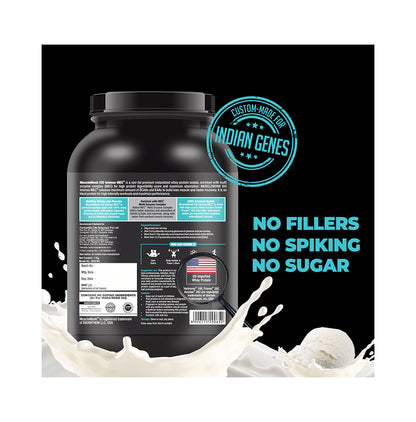 Muscle Monk Combo Pack of Iso Intense MEC 100% Whey Protein Isolate Creamy Vanilla 1kg & Pre-Workout Green Apple 300gm