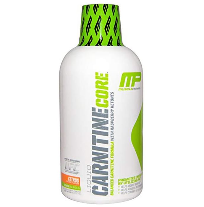 Muscle Pharm Carnitine Core Citrus Liquid - Classic Derma