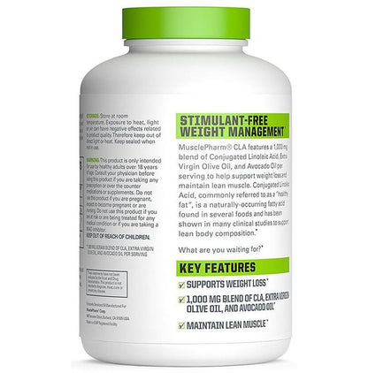 Muscle Pharm Essential CLA 1000mg Softgels
