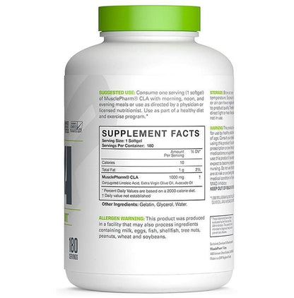 Muscle Pharm Essential CLA 1000mg Softgels