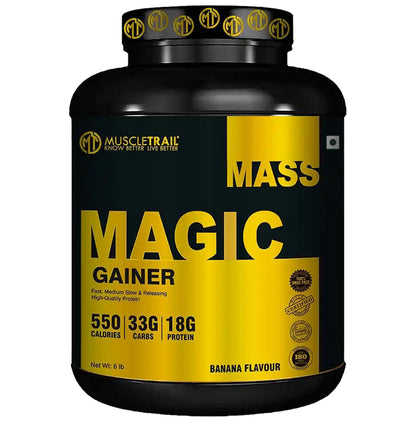 Muscle Trail Mass Magic Gainer Banana - Classic Derma