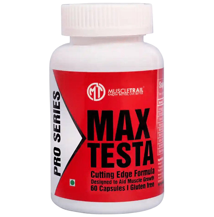 Muscle Trail Pro Series Max Testa Capsule - Classic Derma