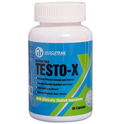 Muscle Trail Testo-X Capsule Gluten Free - Classic Derma