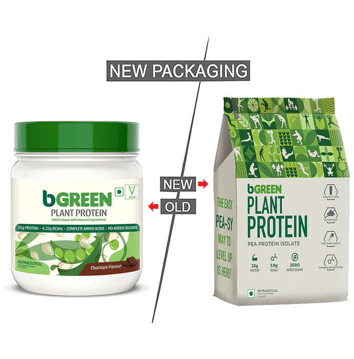 MuscleBlaze bGreen Plant Protein | For Muscle Gain, Immunity & Recovery |