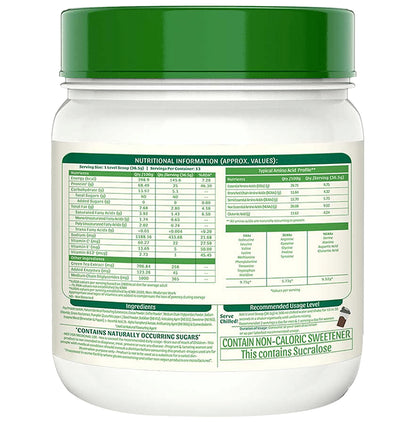 MuscleBlaze bGreen Plant Protein | For Muscle Gain, Immunity & Recovery | Cafe Mocha