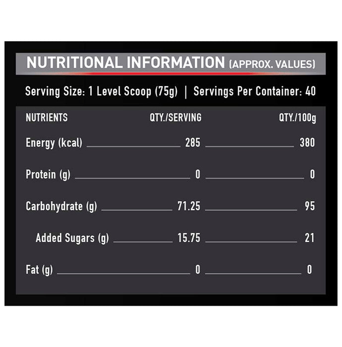 MuscleBlaze Carb Blend Tangy Orange