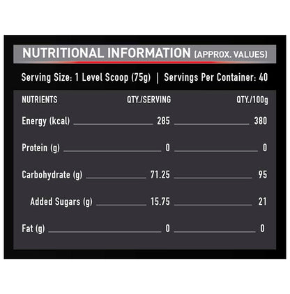 MuscleBlaze Carb Blend Tangy Orange