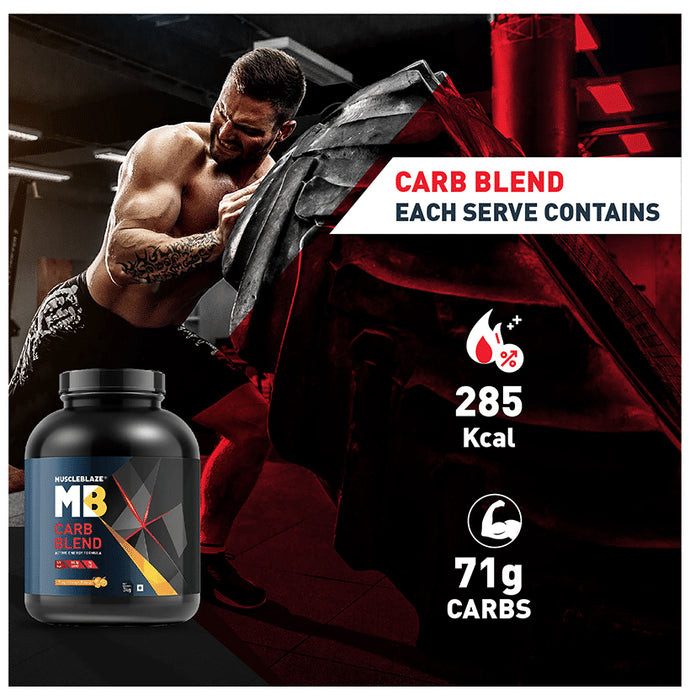 MuscleBlaze Carb Blend Tangy Orange
