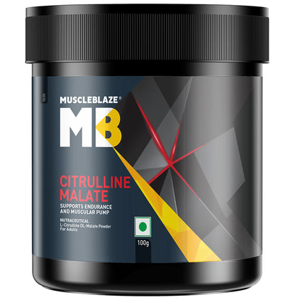 MuscleBlaze L-Citrulline-DL-Malate | Powder for Endurance & Muscular Pump - Classic Derma
