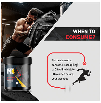 MuscleBlaze L-Citrulline-DL-Malate | Powder for Endurance & Muscular Pump