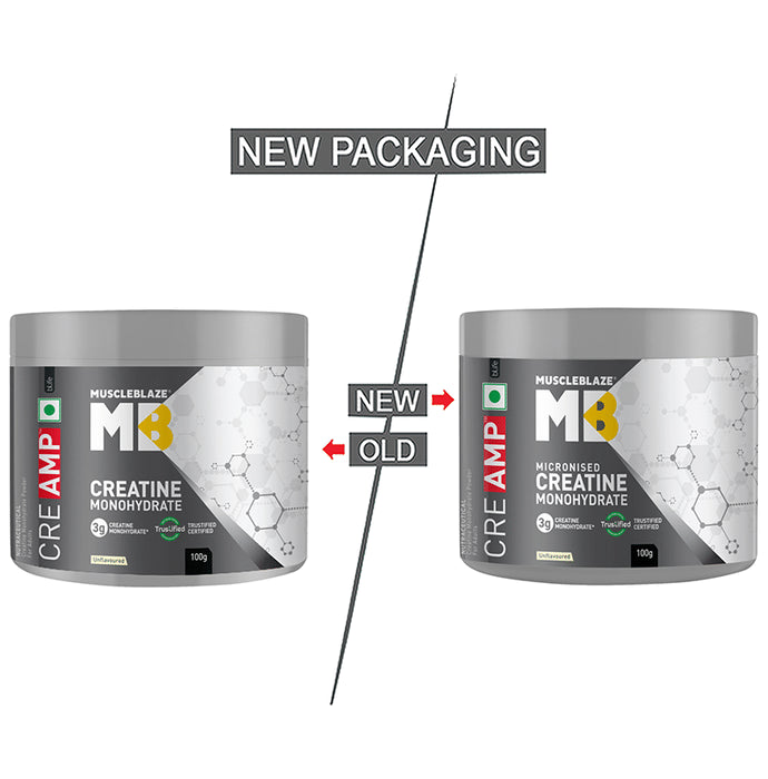 MuscleBlaze MB Creatine Monohydrate | For Muscle Strength, Lean Body Mass & Energy