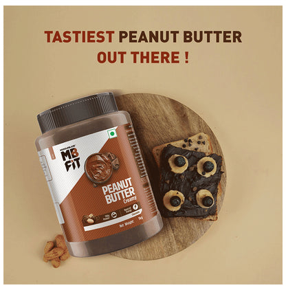 MuscleBlaze MB Fit Chocolate Peanut with High Protein & Fibre | Butter Crunchy
