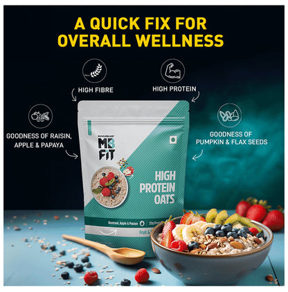 MuscleBlaze MB Fit High Protein Oats for Weight Management Fruits & Super Seeds