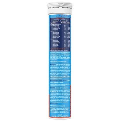 Muscleblaze MB Fuel One Sports Hydr8 Rehydration Formula Effervescent Tablet (20 Each) with Shaker 500ml Lemon