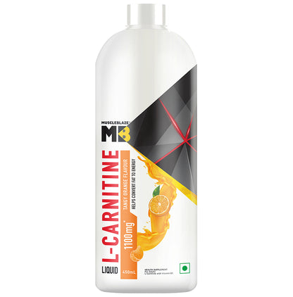 MuscleBlaze With L-Carnitine for Energy, Fat Metabolism & Performance | Tangy Orange - Classic Derma