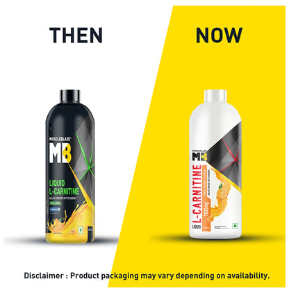 MuscleBlaze With L-Carnitine for Energy, Fat Metabolism & Performance | Tangy Orange