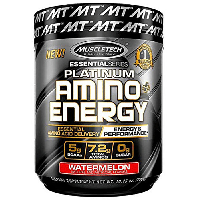 Muscletech Essential Series Platinum Amino+ Energy Watermelon - Classic Derma