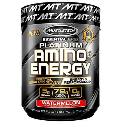Muscletech Essential Series Platinum Amino+ Energy Watermelon - Classic Derma