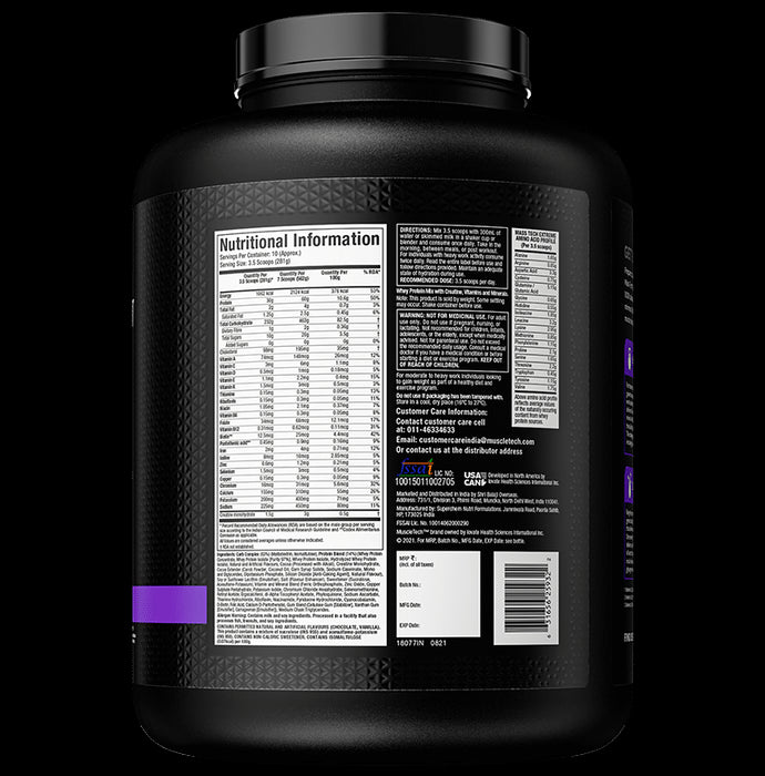 Muscletech Mass Tech Extreme 2000 Powder Triple Chocolate Brownie