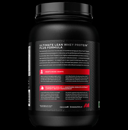 Muscletech Nitro Tech Ripped Powder Chocolate Fudge Brownie