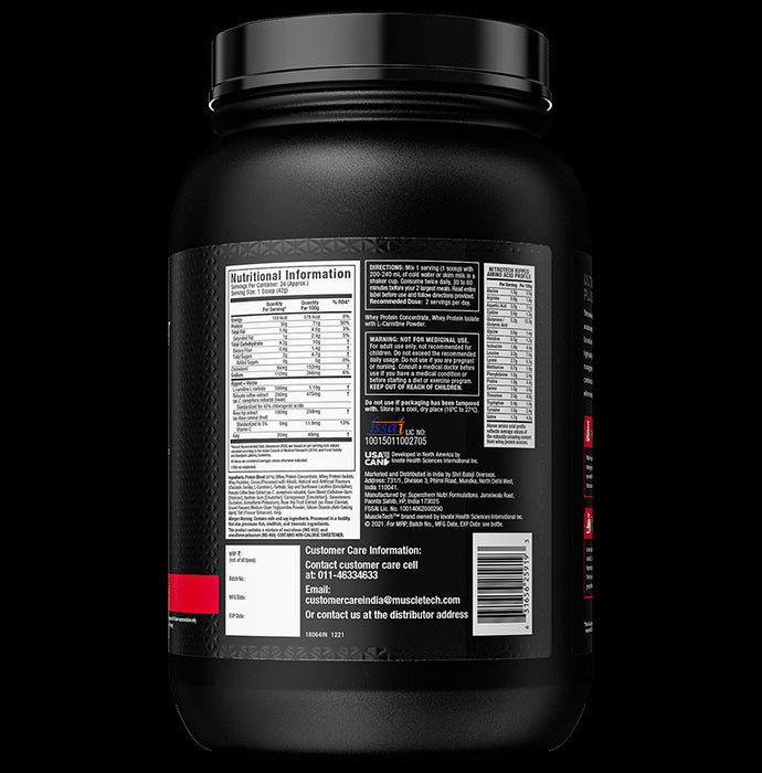 Muscletech Nitro Tech Ripped Powder Chocolate Fudge Brownie