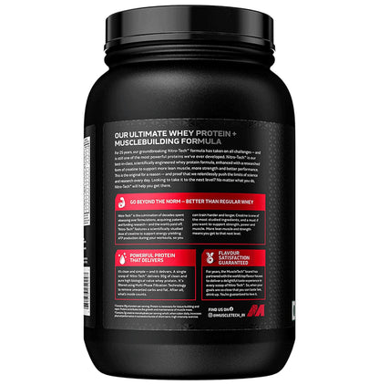 Muscletech Nitro Tech Whey Protein Powder Cookies & Cream