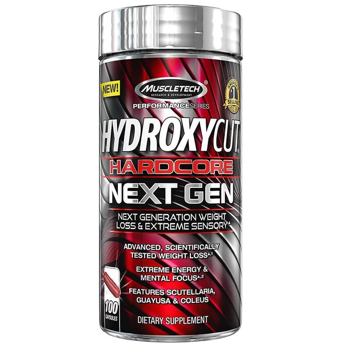 Muscletech Performance Series Hydroxycut Hardcore Next Gen Capsule - Classic Derma