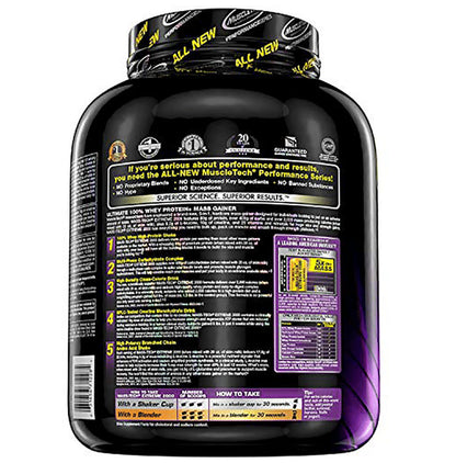Muscletech Performance Series Mass Tech Extreme 2000 Triple Chocolate Brownie