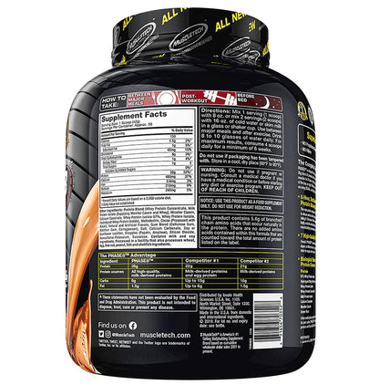 Muscletech Performance Series Phase 8 Protein Powder Milk Chocolate