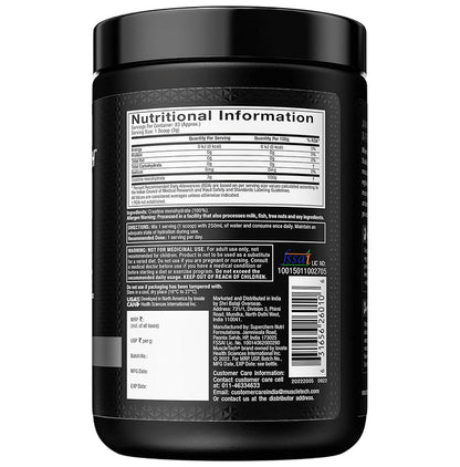 Muscletech Platinum 100% Creatine for Muscle Building, Strength, & Performance | Unflavored