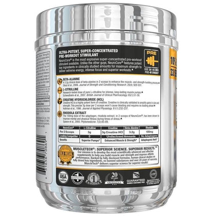 Muscletech Pro Series Neurocore Pre-Workout Powder Blue Raspberry