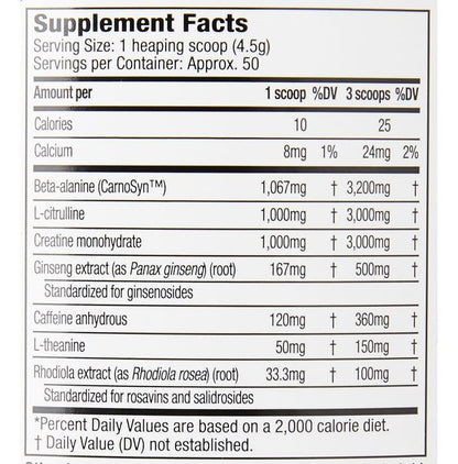 Muscletech Pro Series Neurocore Pre-Workout Powder Fruit Punch