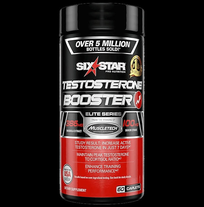 Muscletech Six Star Testosterone Booster Caplet - Classic Derma