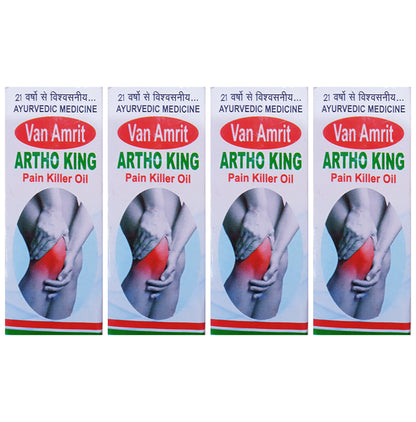 Amrit Navjeevan Artho King Pain Killer Oil(50ml Each) - Classic Derma
