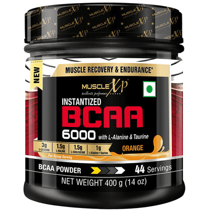 MuscleXP Combo Pack of Original Raw Whey Protein Unflavoured (1kg) & BCAA Orange (400gm)
