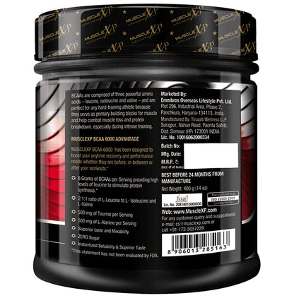 MuscleXP Combo Pack of Original Raw Whey Protein Unflavoured (1kg) & BCAA Orange (400gm)