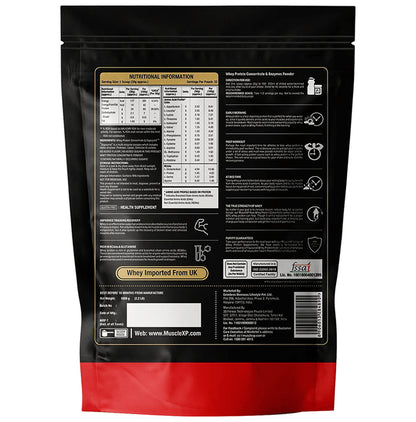 MuscleXP Combo Pack of Original Raw Whey Protein Unflavoured (1kg) & Creatine Monohydrate (250gm)