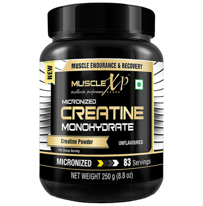 MuscleXP Combo Pack of Original Raw Whey Protein Unflavoured (1kg) & Creatine Monohydrate (250gm)