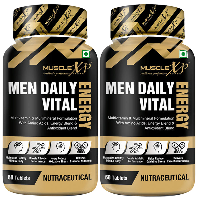 MuscleXP Men Daily Vital Energy Tablet - Classic Derma