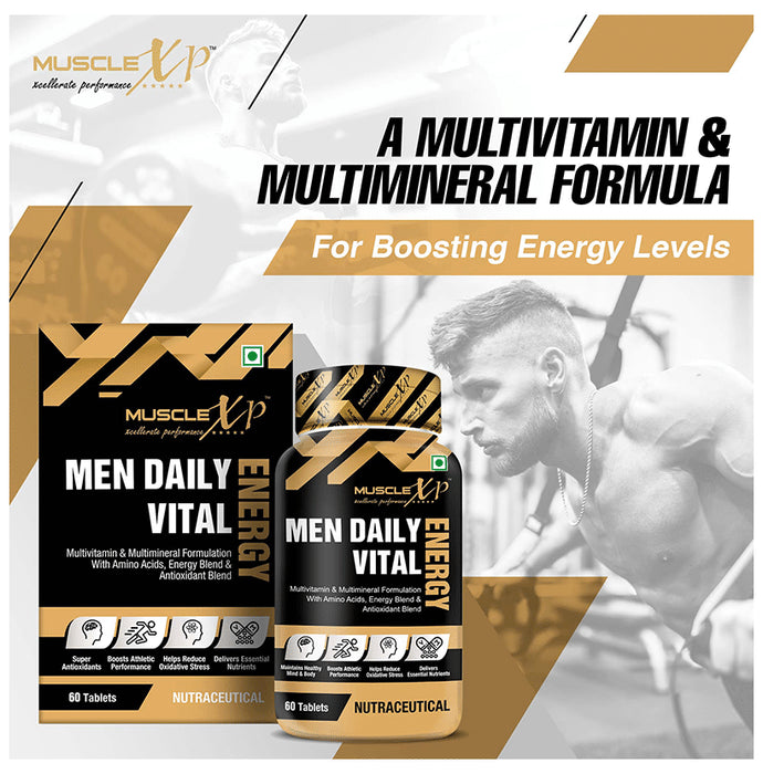 MuscleXP Men Daily Vital Energy Tablet
