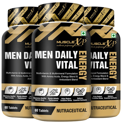 MuscleXP Men Daily Vital Energy Tablet - Classic Derma