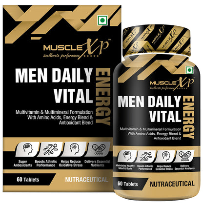 MuscleXP Men Daily Vital Energy Tablet