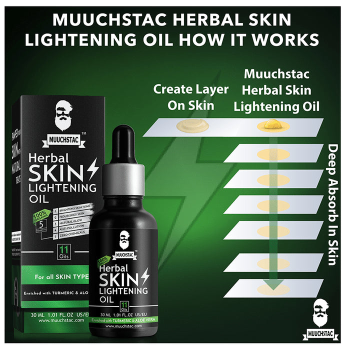 Muuchstac Herbal Skin Lightening Oil (30ml Each)